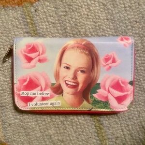 Anne Taintor I  Zip-Around Wallet I Stop Me Before I Volunteer Again